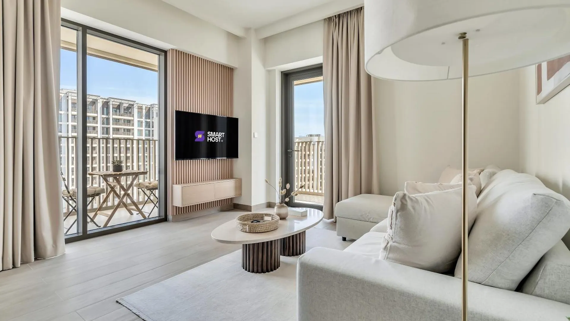 Apartmán 1-Bed At Creek Beach With Pool, Gym And Balcony Dubaj